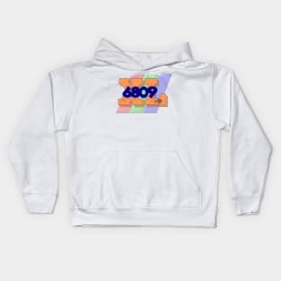 XL 6809 background Kids Hoodie